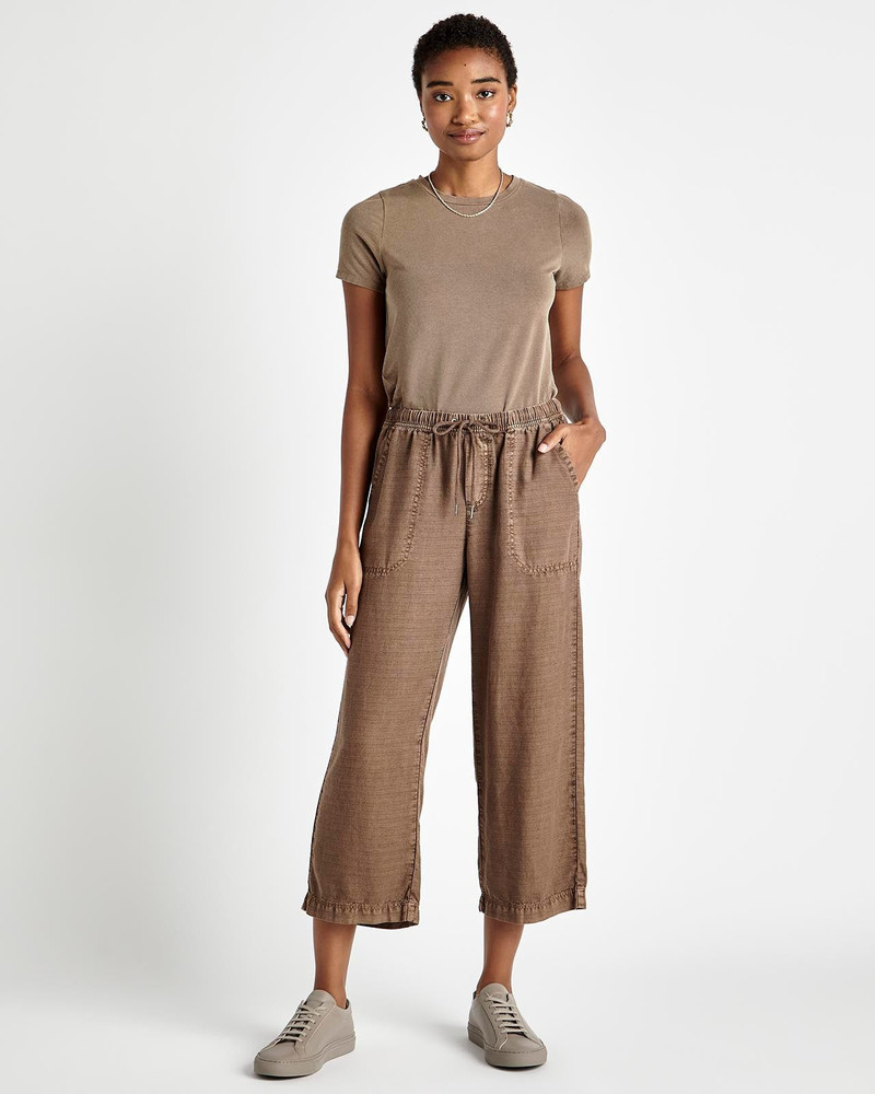 Splendid Angie Crop Wide Leg Pant outlook