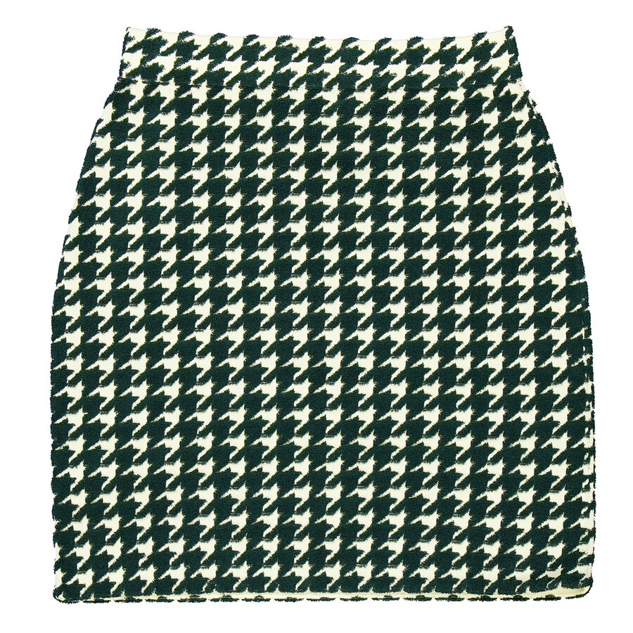 Burberry Houndstooth Elasticated Waist Mini Skirt - 2
