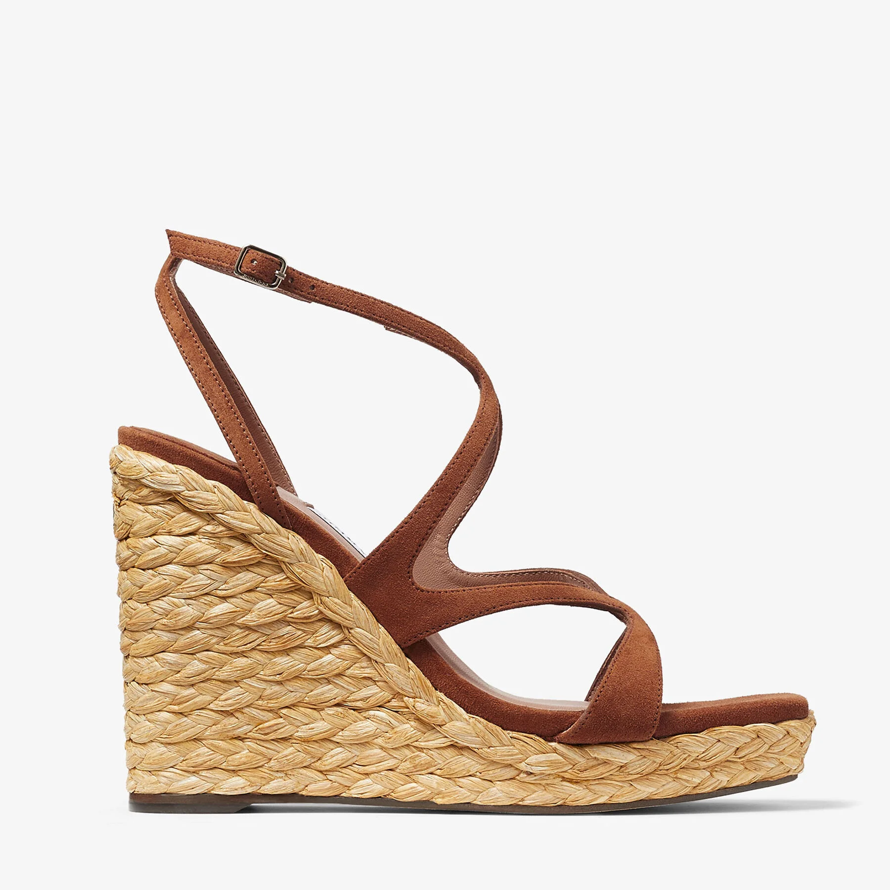 Ayla 110 Tan Suede Wedge - 1