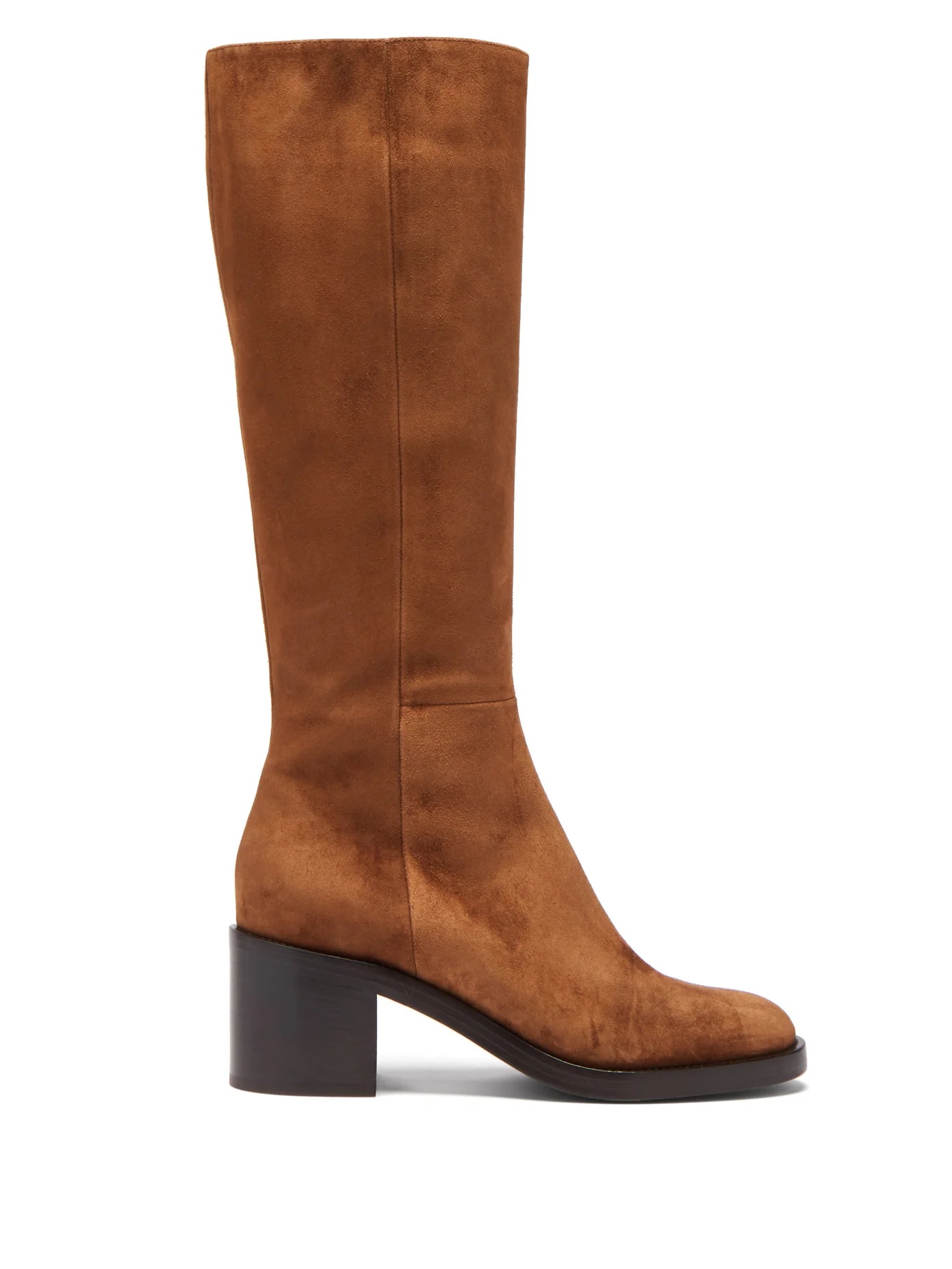 Ellington 60 zipped suede knee-high boots - 1