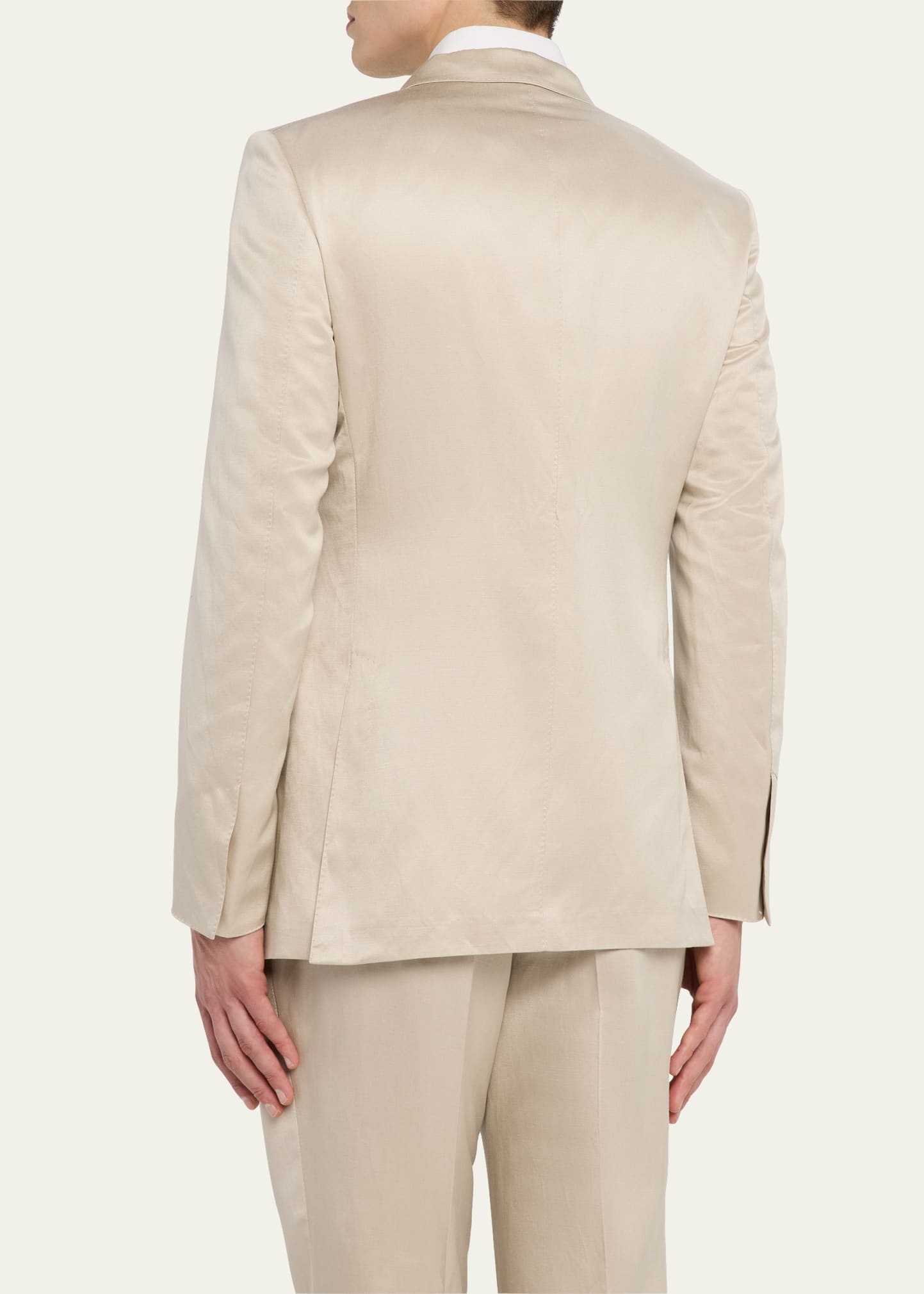 Men's O'Connor Silk-Linen Twill Suit - 7