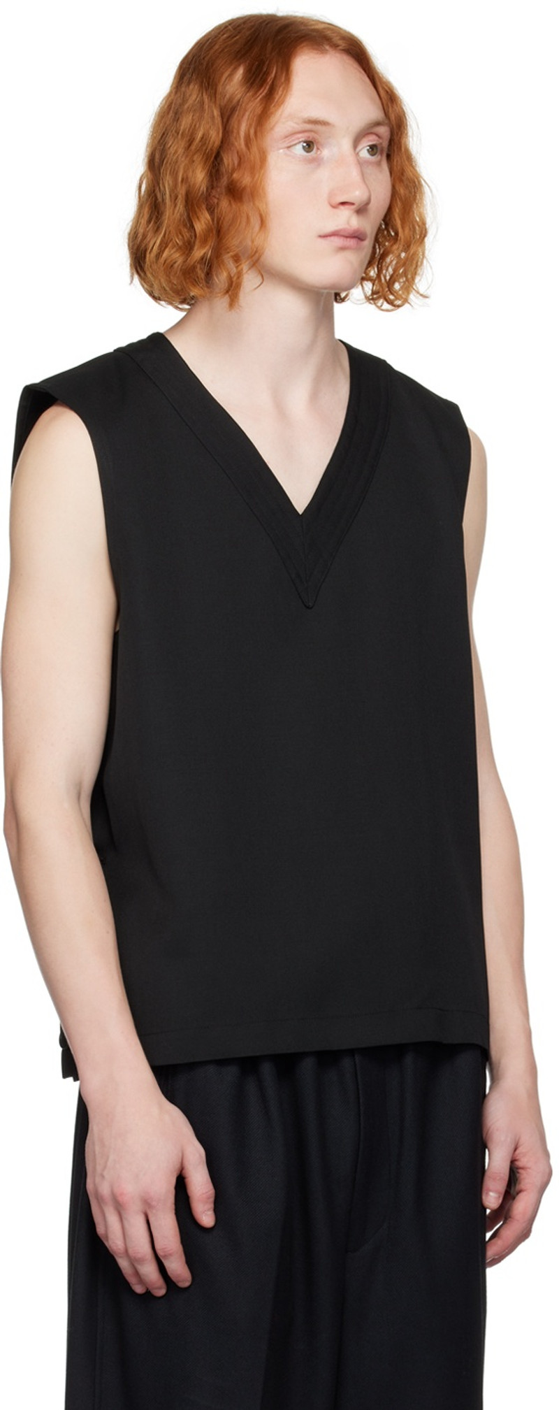 RAINMAKER KYOTO Black Karate Vest outlook