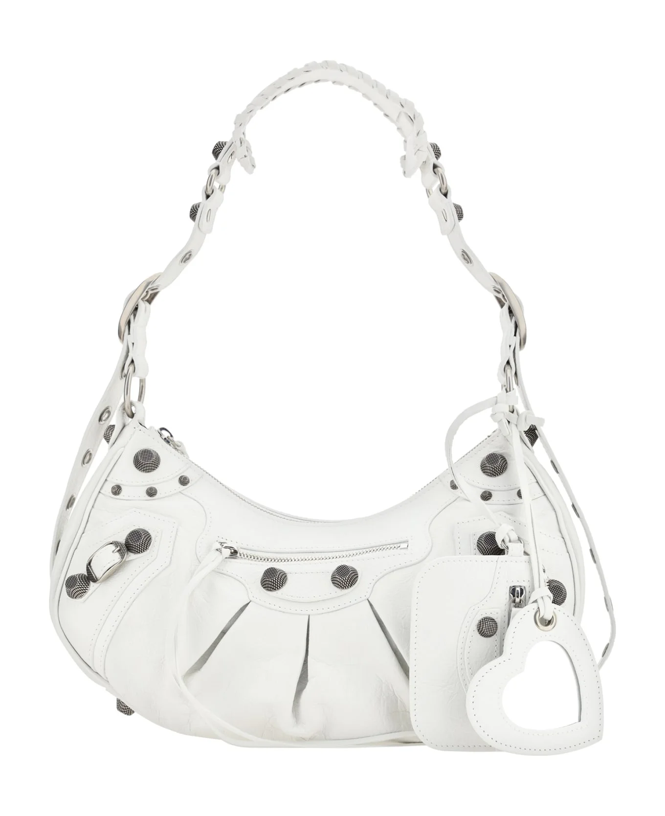 Le Cagole Leather Shoulder Bag - 1