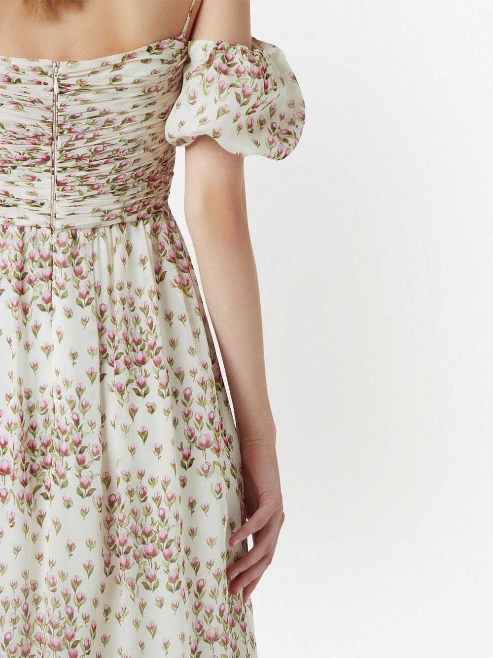 floral-print maxi dress - 5