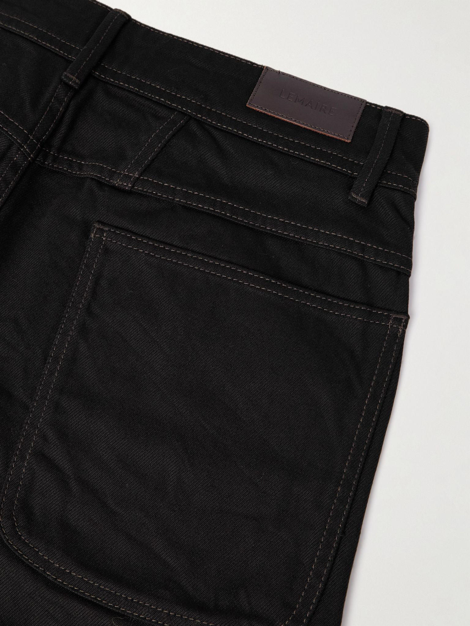 Twisted Tapered Jeans Black - 5