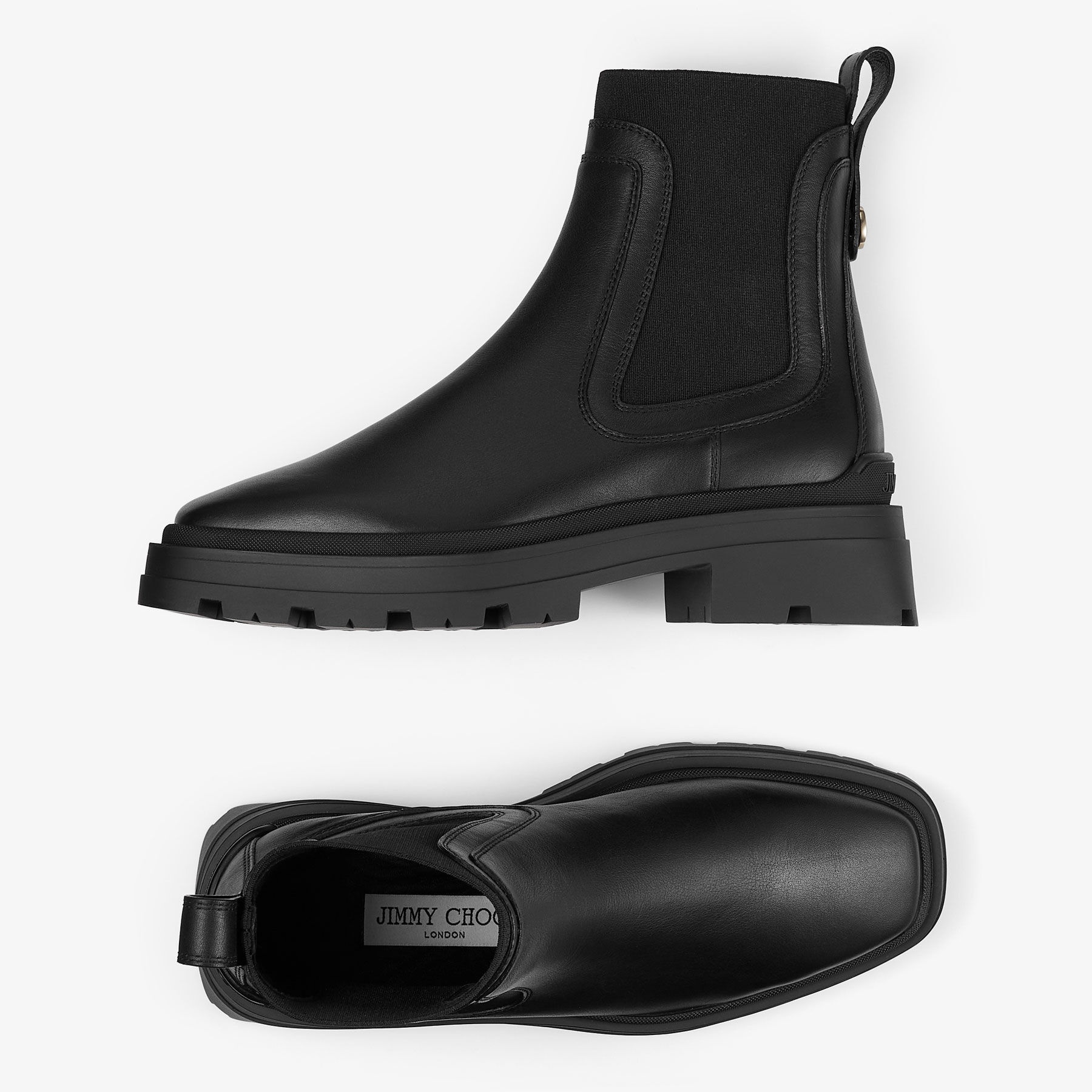 Veronique 45
Black Smooth Leather Ankle Boots - 4