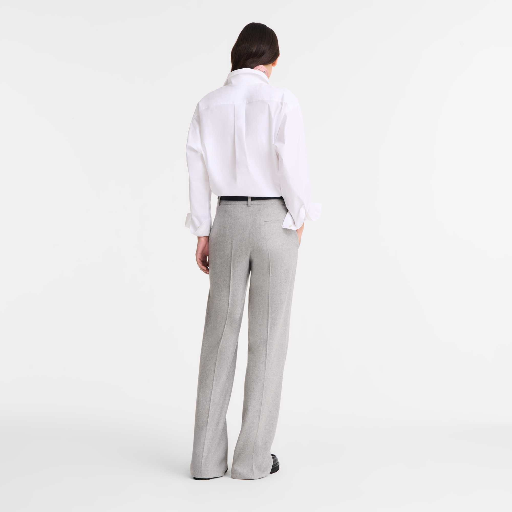 Trousers Grey - Flannel - 3