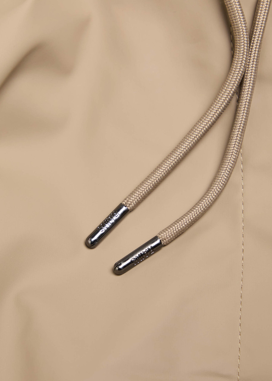 Rains Long Hooded Shell Jacket - 5