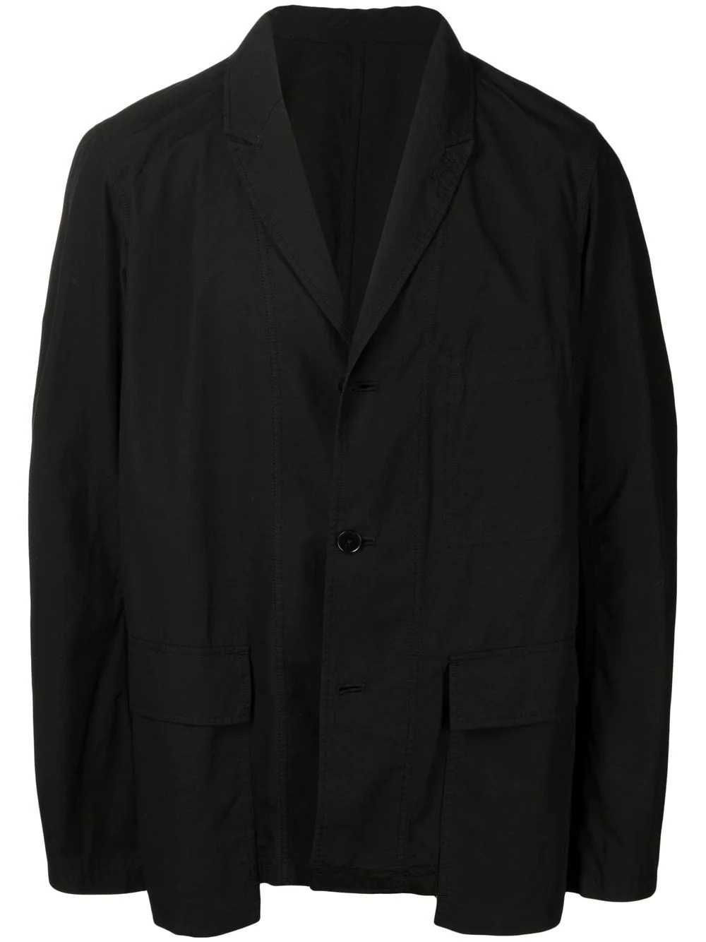 single-breasted tailored blazer - 1