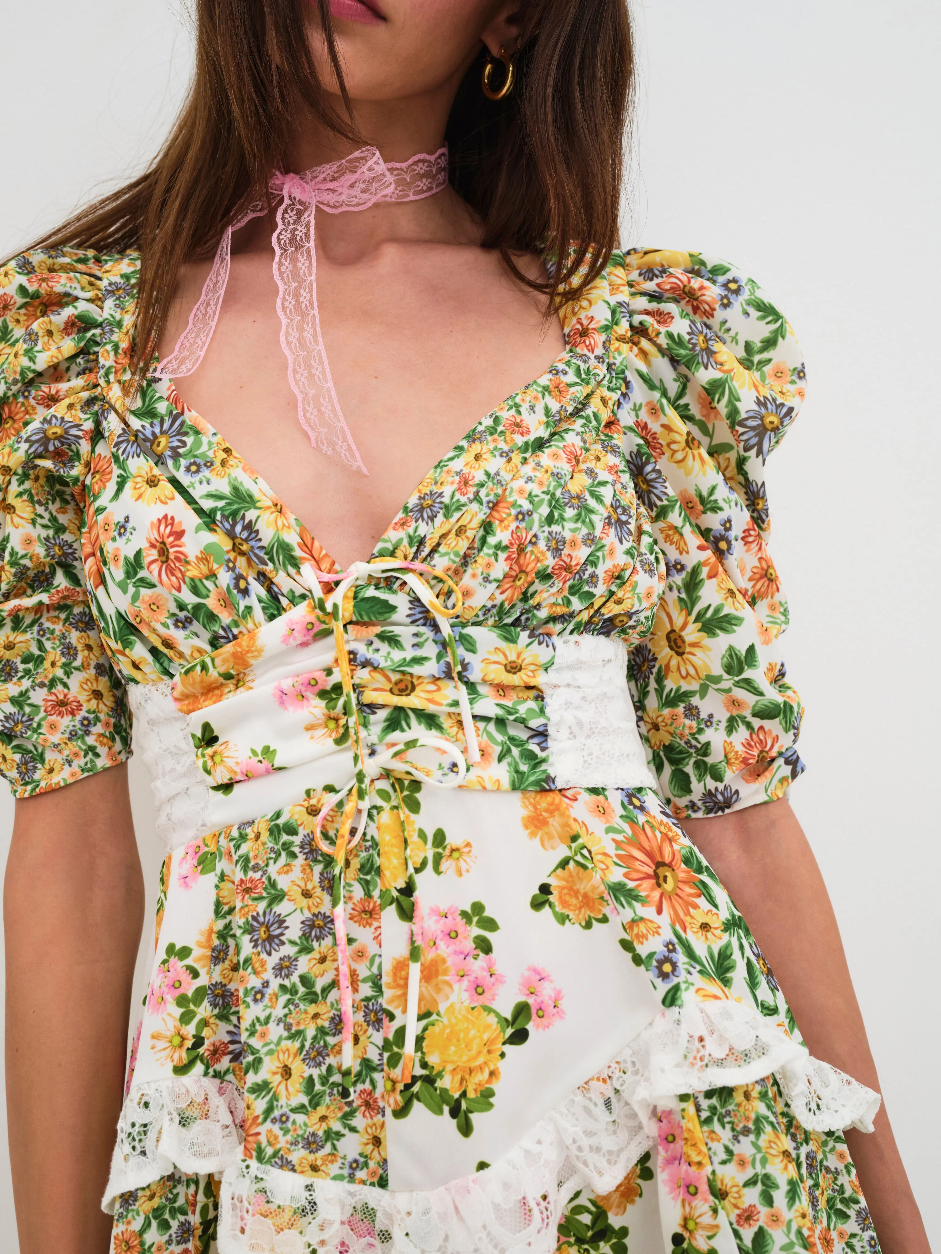Rosalyn Mini Dress - Green