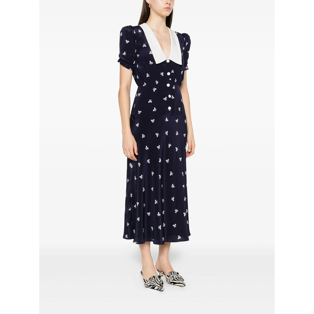 Alessandra Rich Blue Dresses - Day Dresses Women - 3