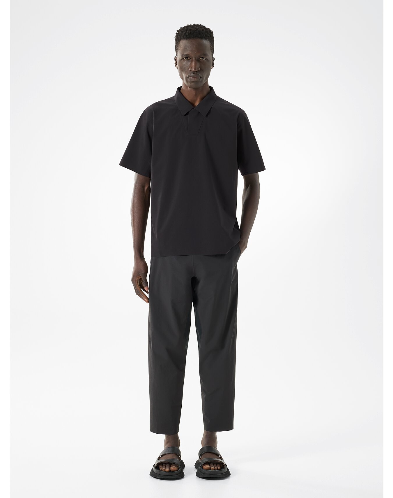 Veilance Dromos Tech Polo Shirt SS | REVERSIBLE