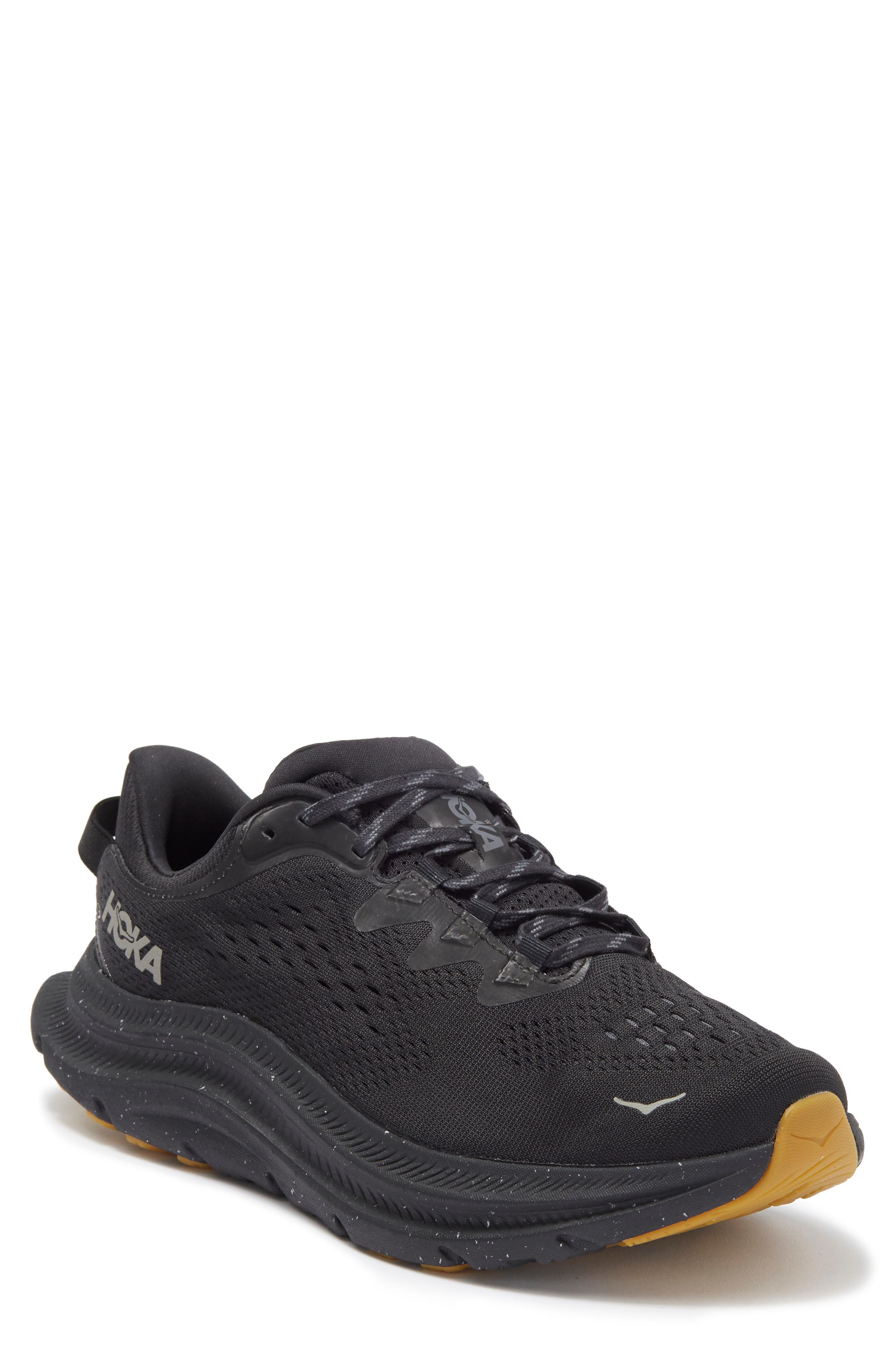 HOKA Kawana 2 Running Shoe in Black /Black at Nordstrom - 1