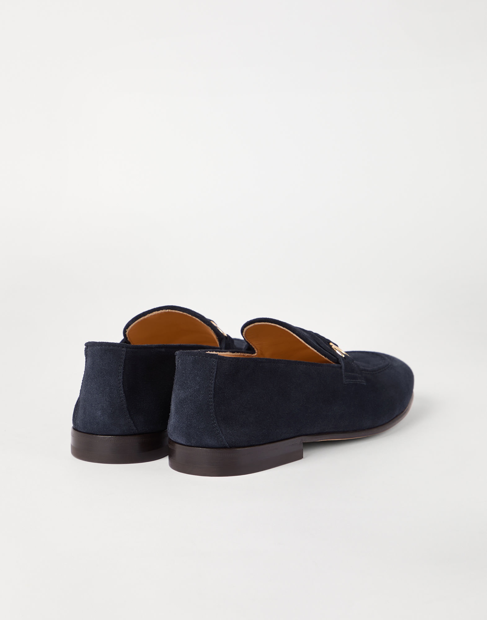 Brunello Cucinelli Suede loafers with bit detail | REVERSIBLE