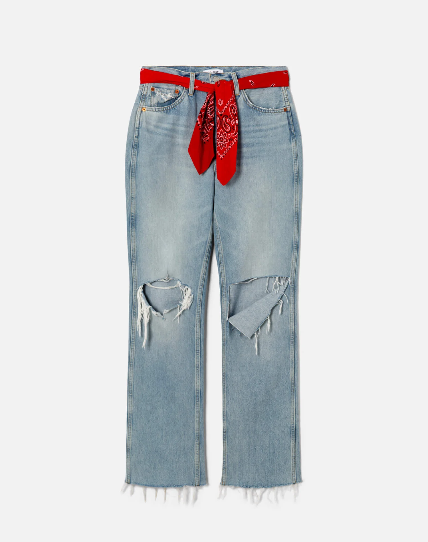 90s High Rise Loose With Bandana - Silver Springs - 1