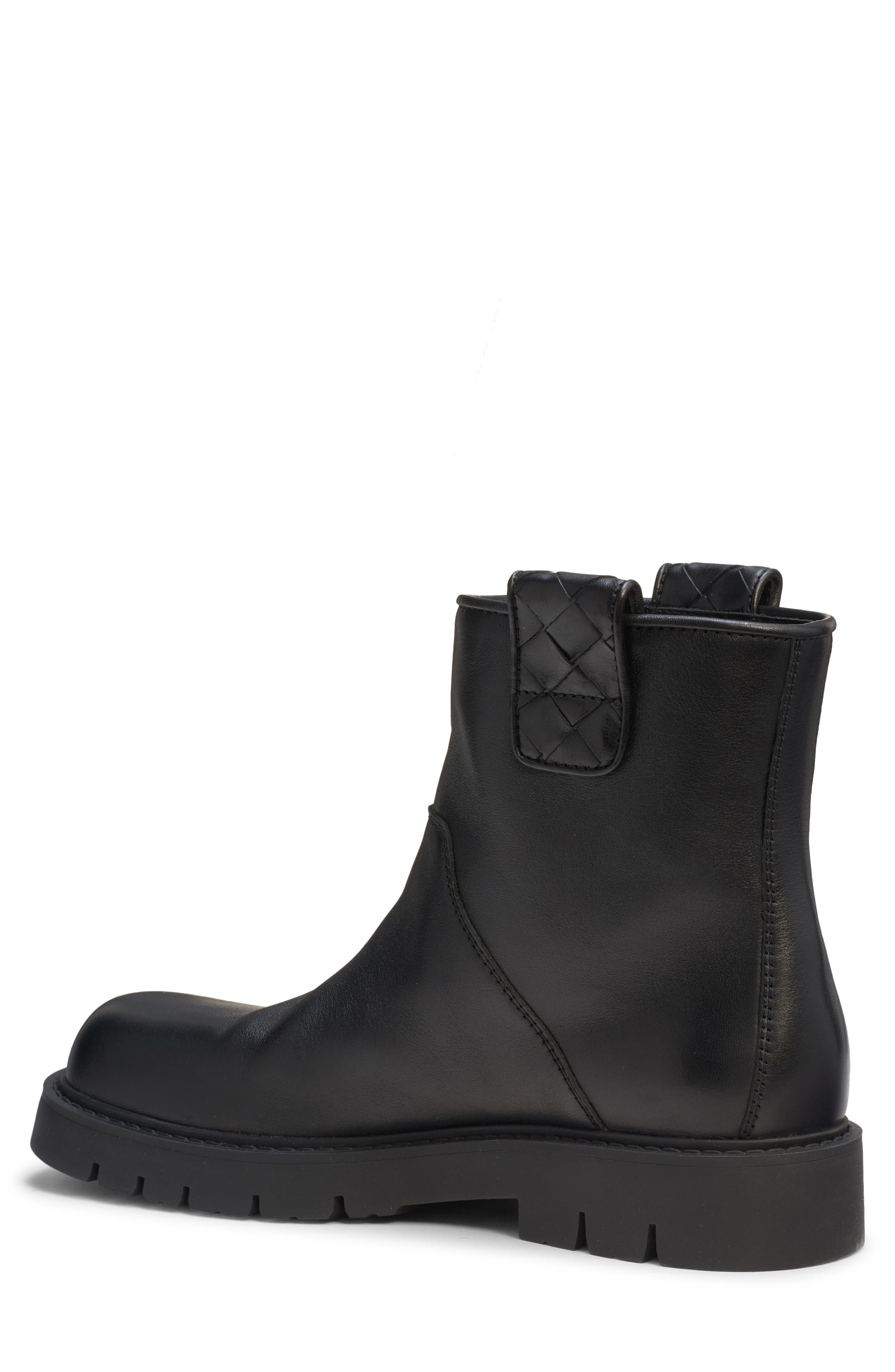 Bottega Veneta Haddock Tubular Boot in 1000 Black at Nordstrom - 2