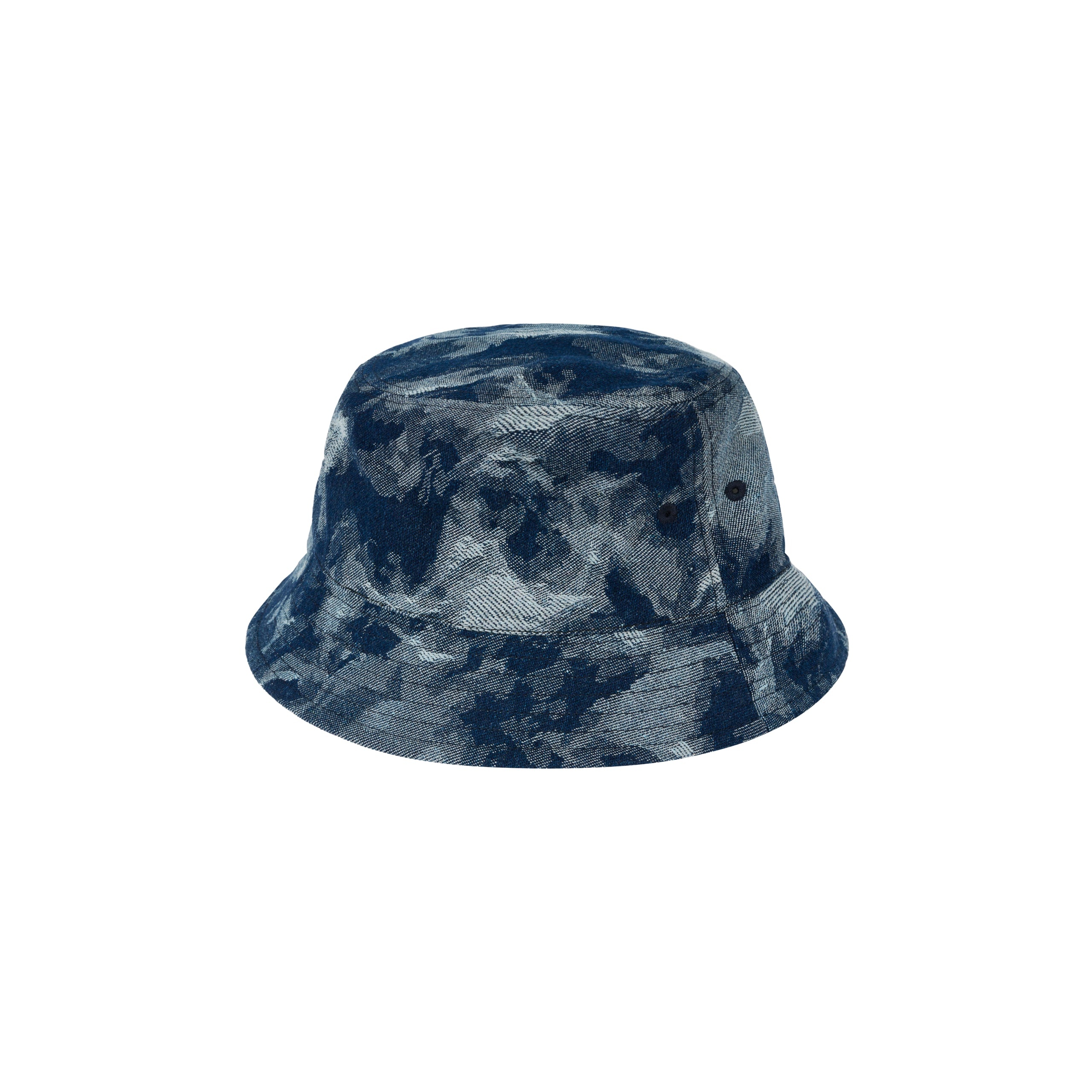 P STAR BUCKET HAT STONEWASH DENIM - 2