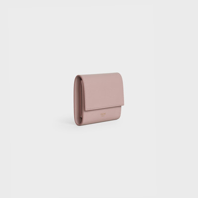 CELINE SMALL TRIFOLD WALLET IN GRAINED CALFSKIN outlook