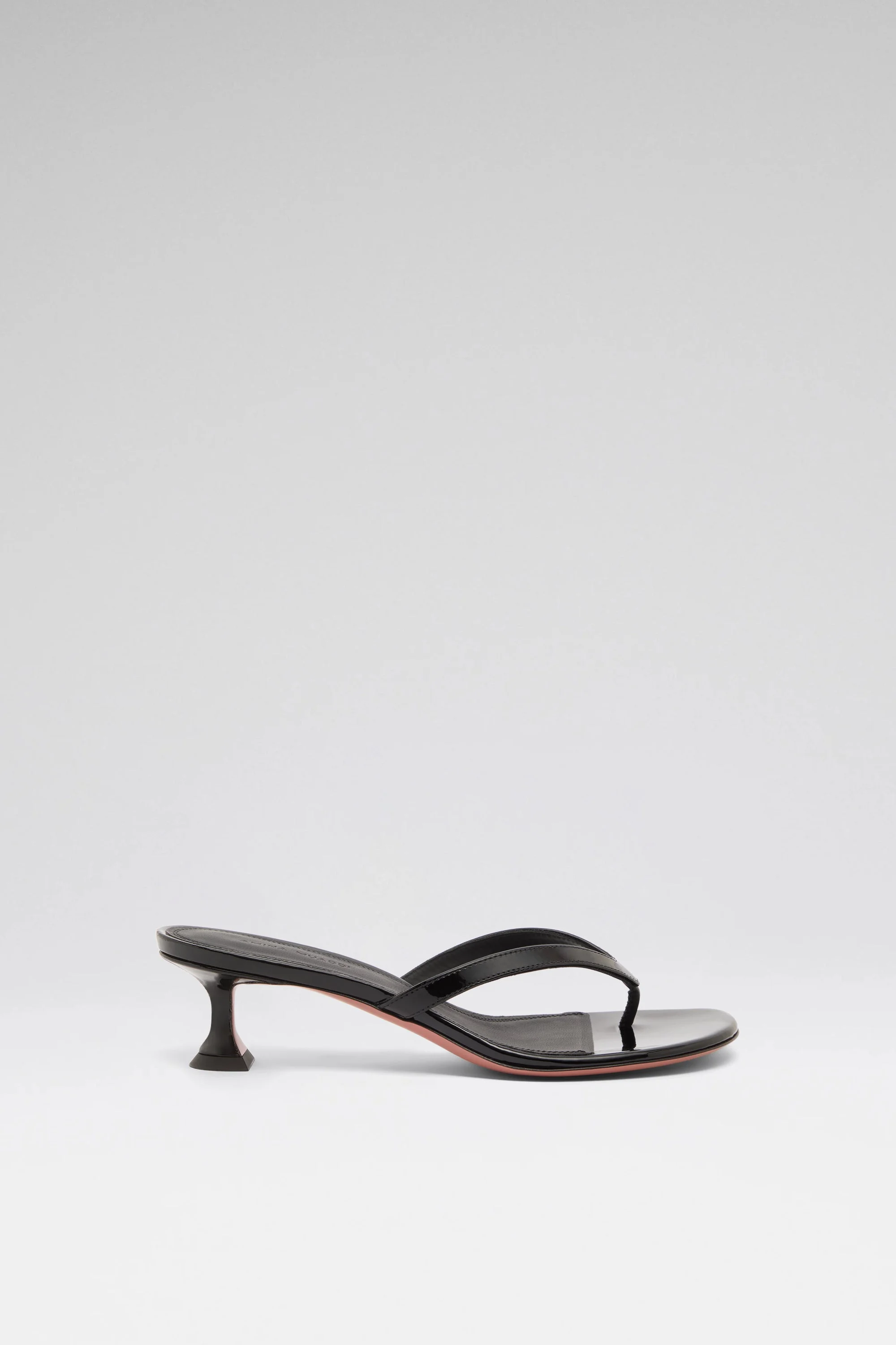 JULIETTE THONG SLIPPER 45 BLACK PATENT - 1