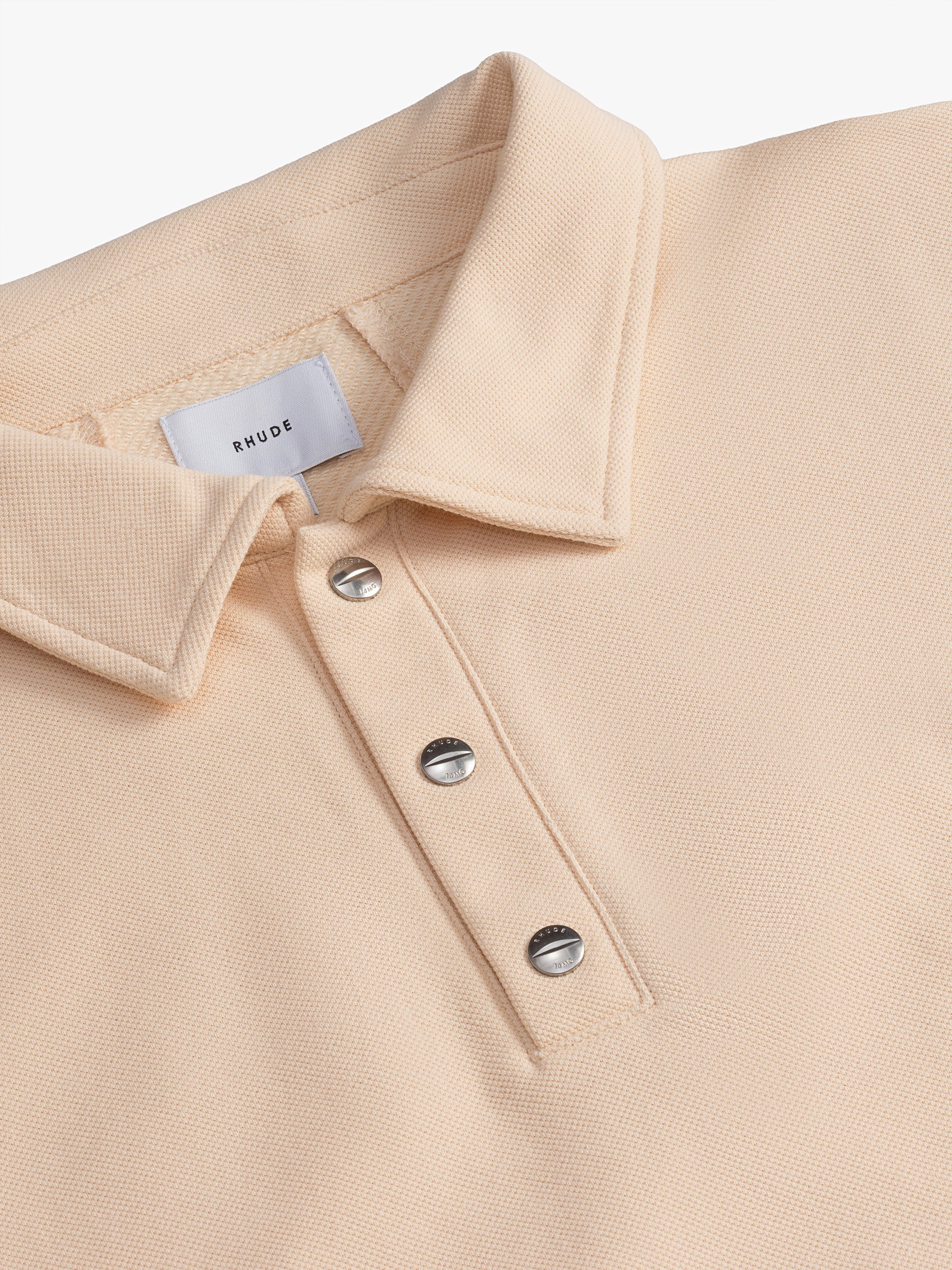 PIQUE SNAP SHORT SLEEVE POLO - 3