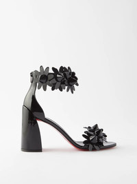 Christian Louboutin Daisy Spikes 85 patent-leather sandals