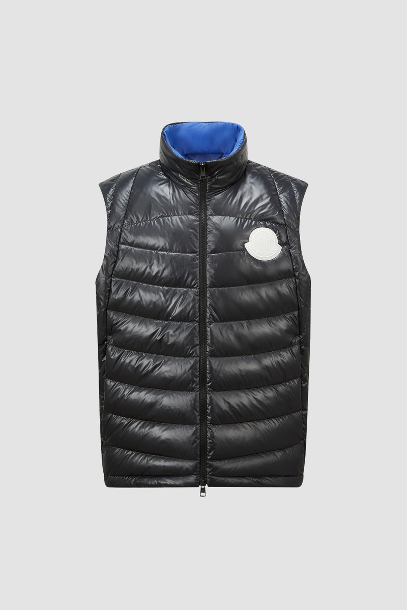 Menelao Hooded Curvy-Quilted Down Vest 1