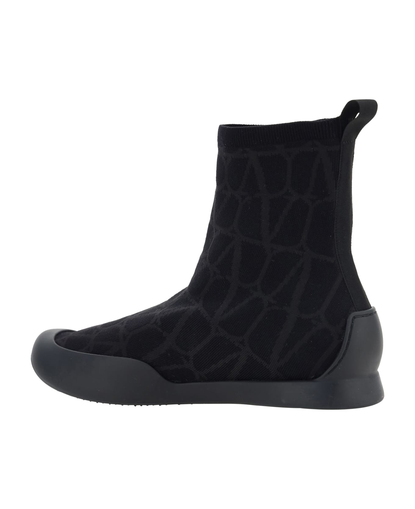 Valentino Garavani - Cityshore High-top Fabric Sneakers - 3
