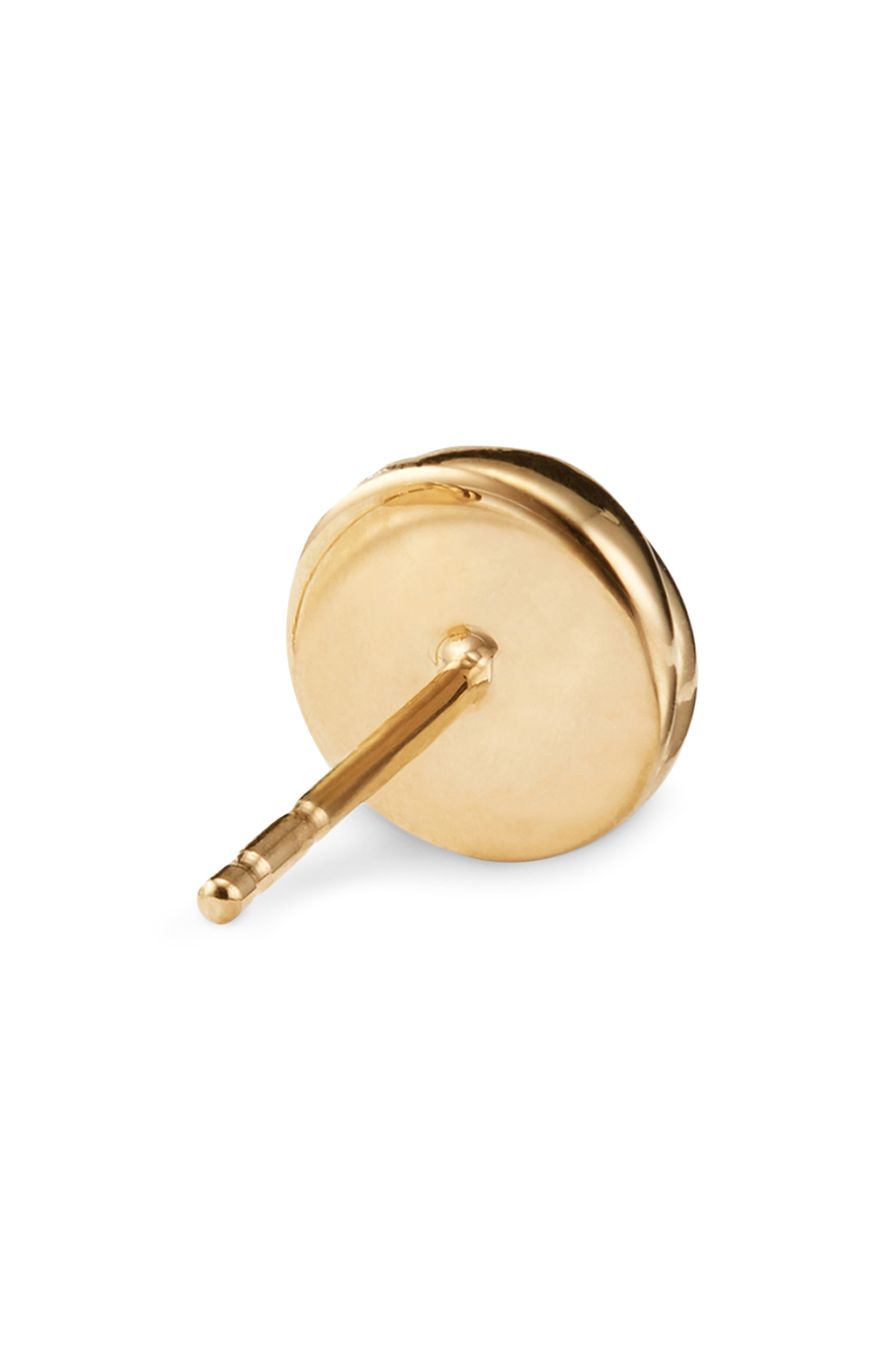 David Yurman 'Sculpted Cable' Stud Earring in Gold at Nordstrom - 6