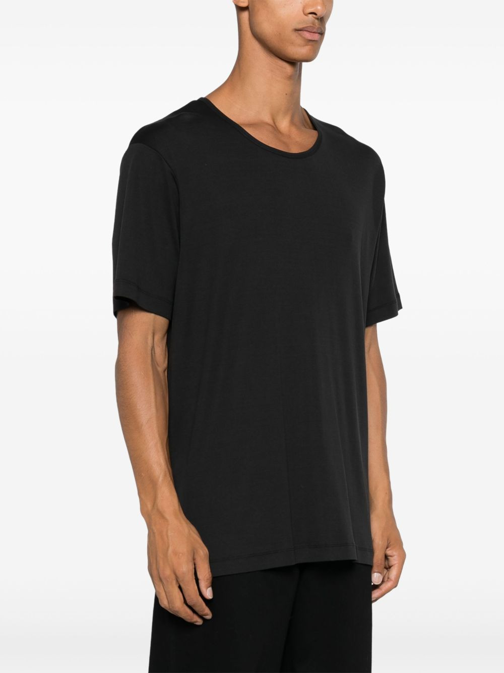 RIBBED U-NECK T-SHIRT - 3