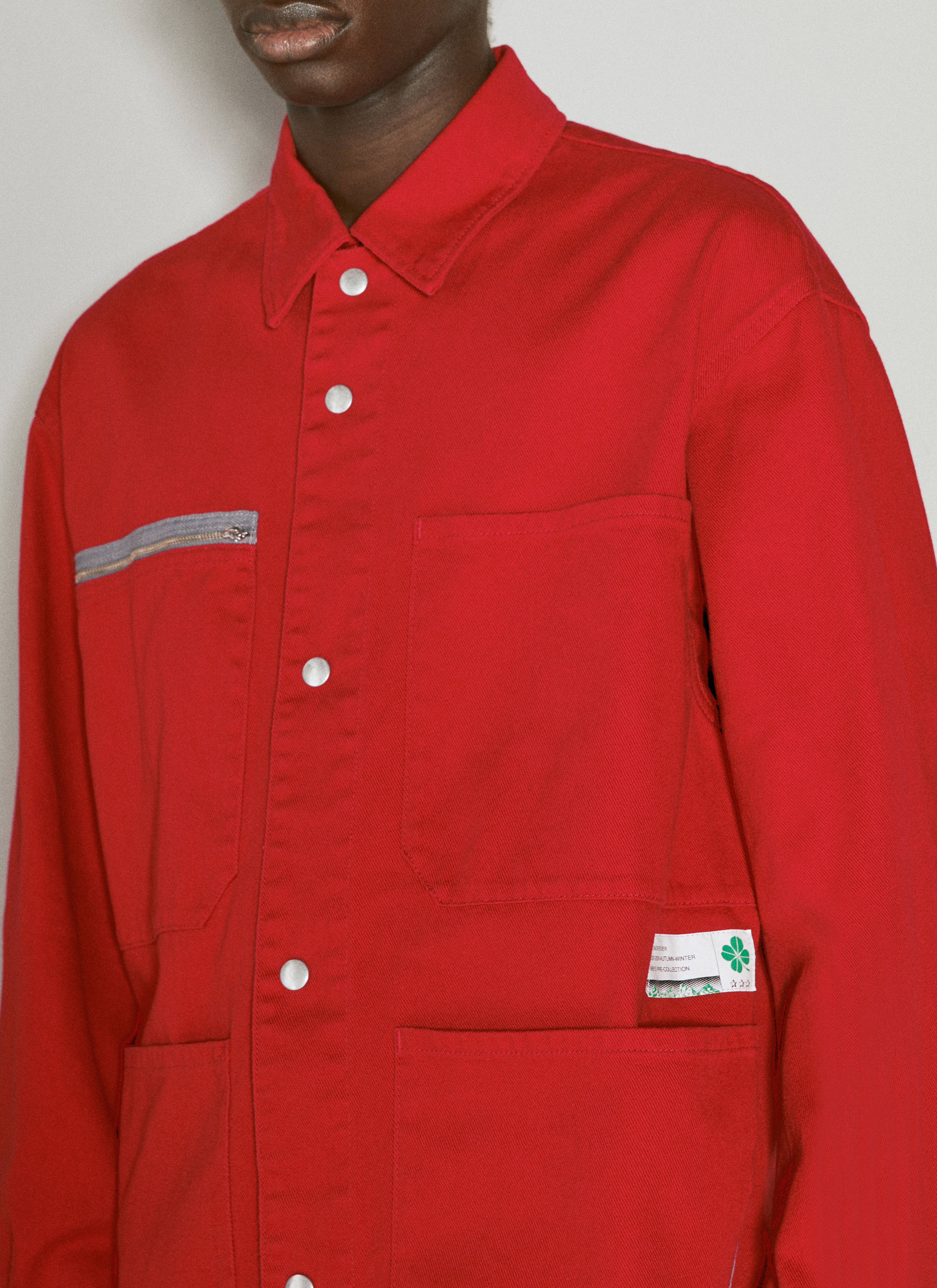 Cotton Twill Work Jacket - 5