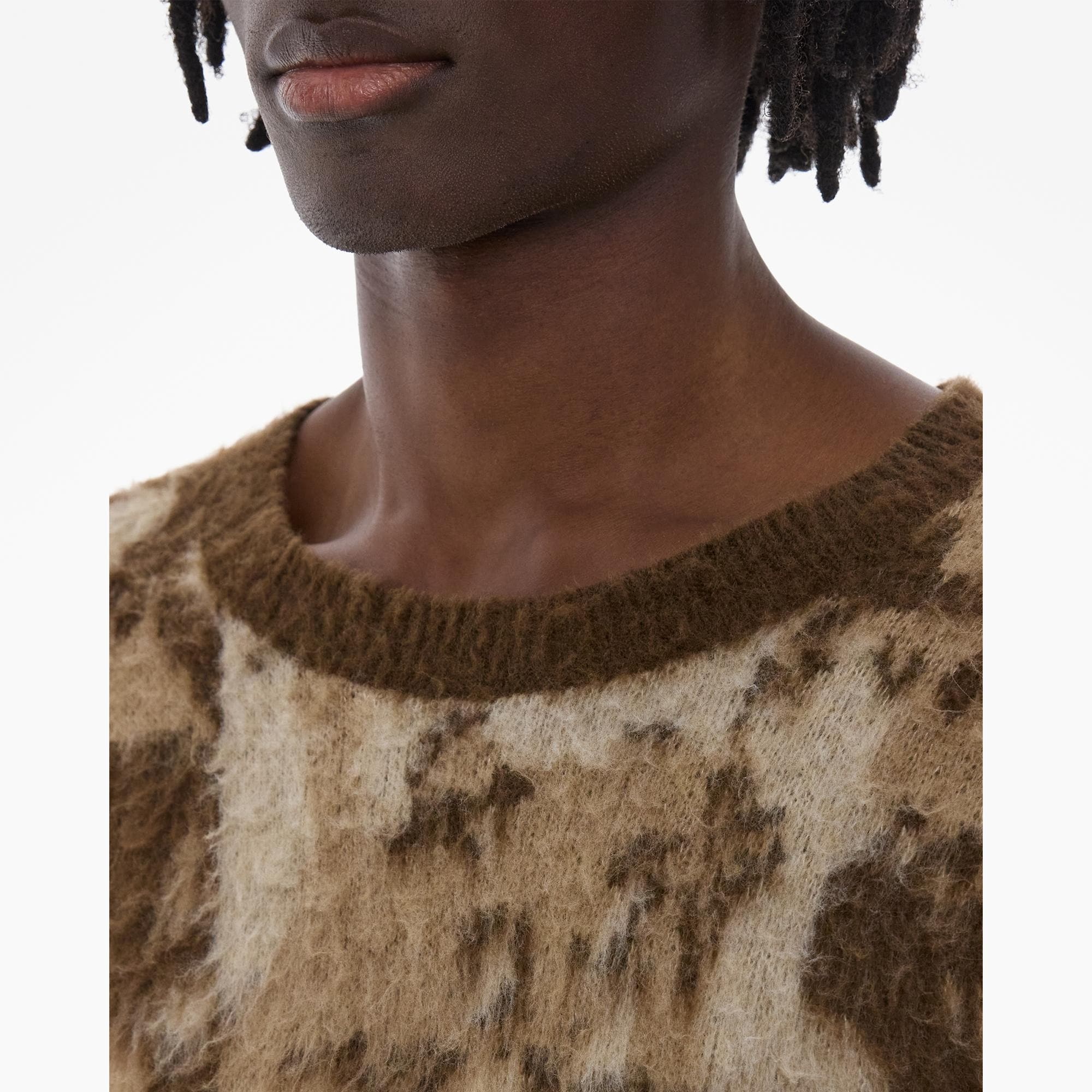 JACQUARD CREWNECK SWEATER - 6