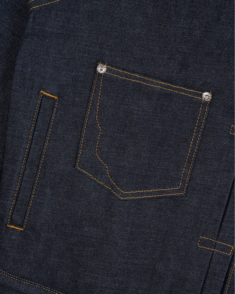 Brain Dead x A.P.C. Selvedge Trucker Jacket - Indigo 4