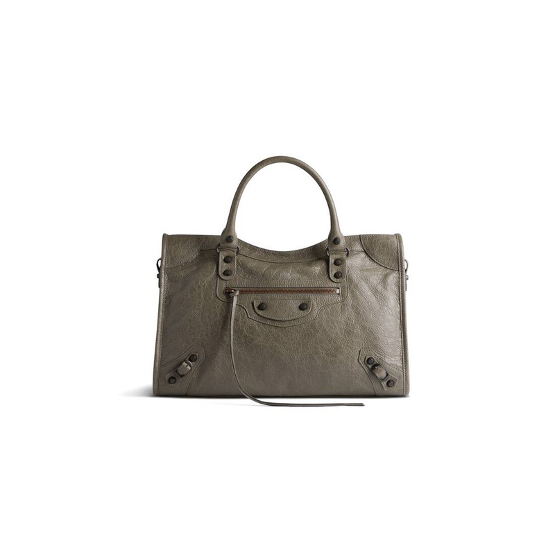 Women's Le City Medium Bag in Dark Green 1