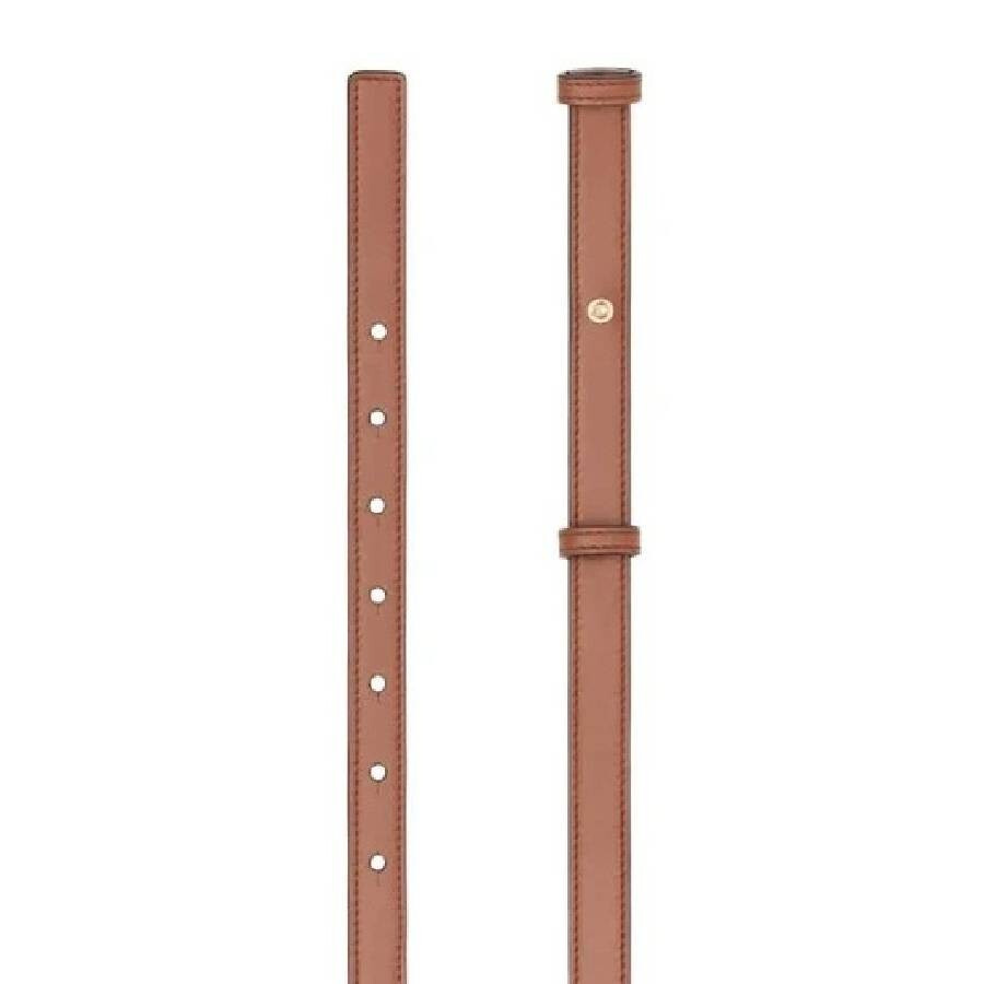 Burberry Men's Faux Watch Detail Embossed Leather Belt - 2