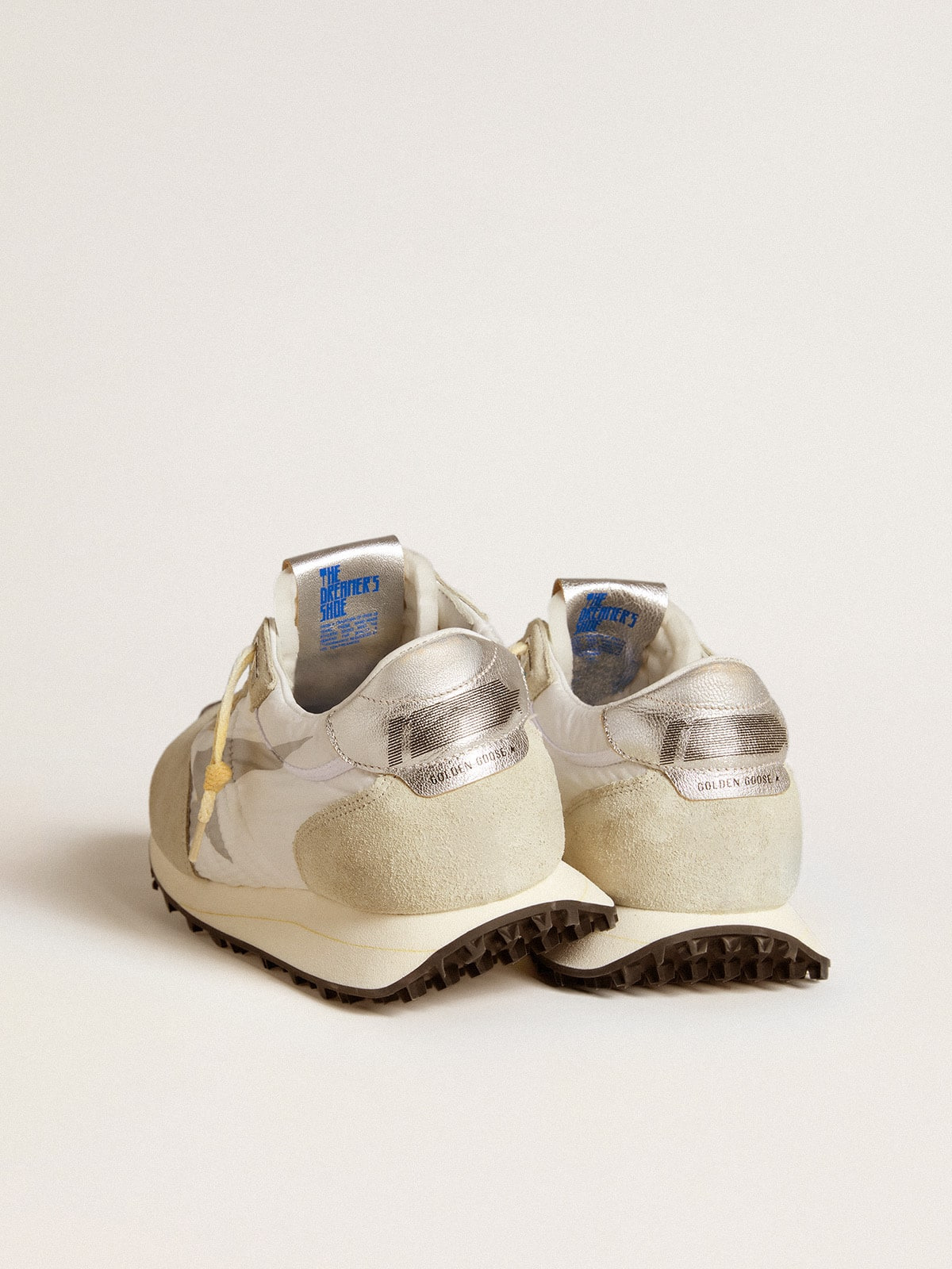 Men’s Marathon with white nylon upper and silver star - 5