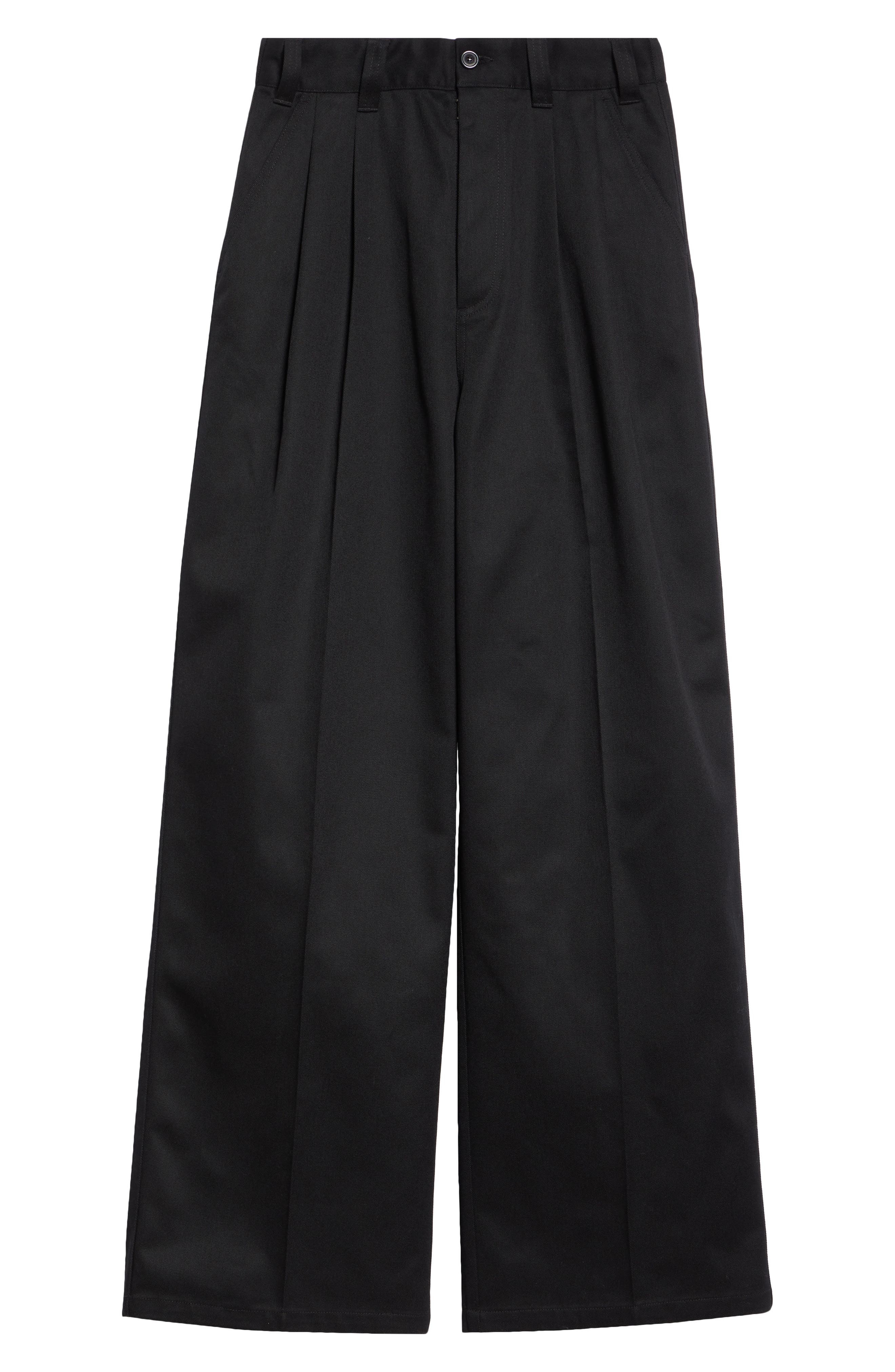 Maison Margiela Tailored Trousers in Black at Nordstrom - 6