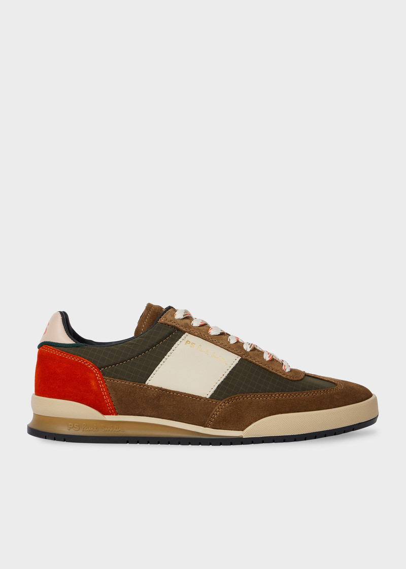 Khaki 'Dover' Trainers 1