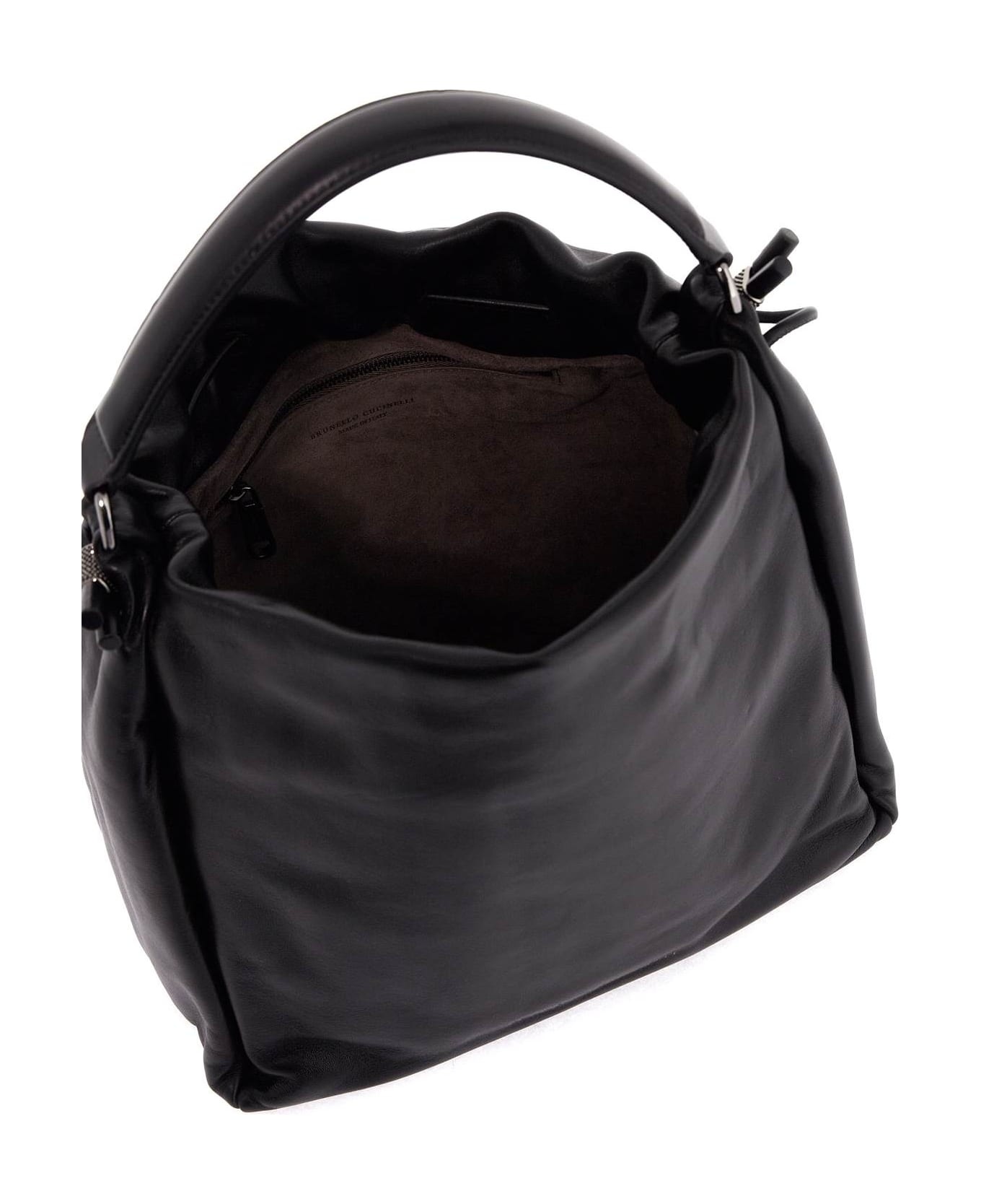 Handbag With Monile Embell - 4