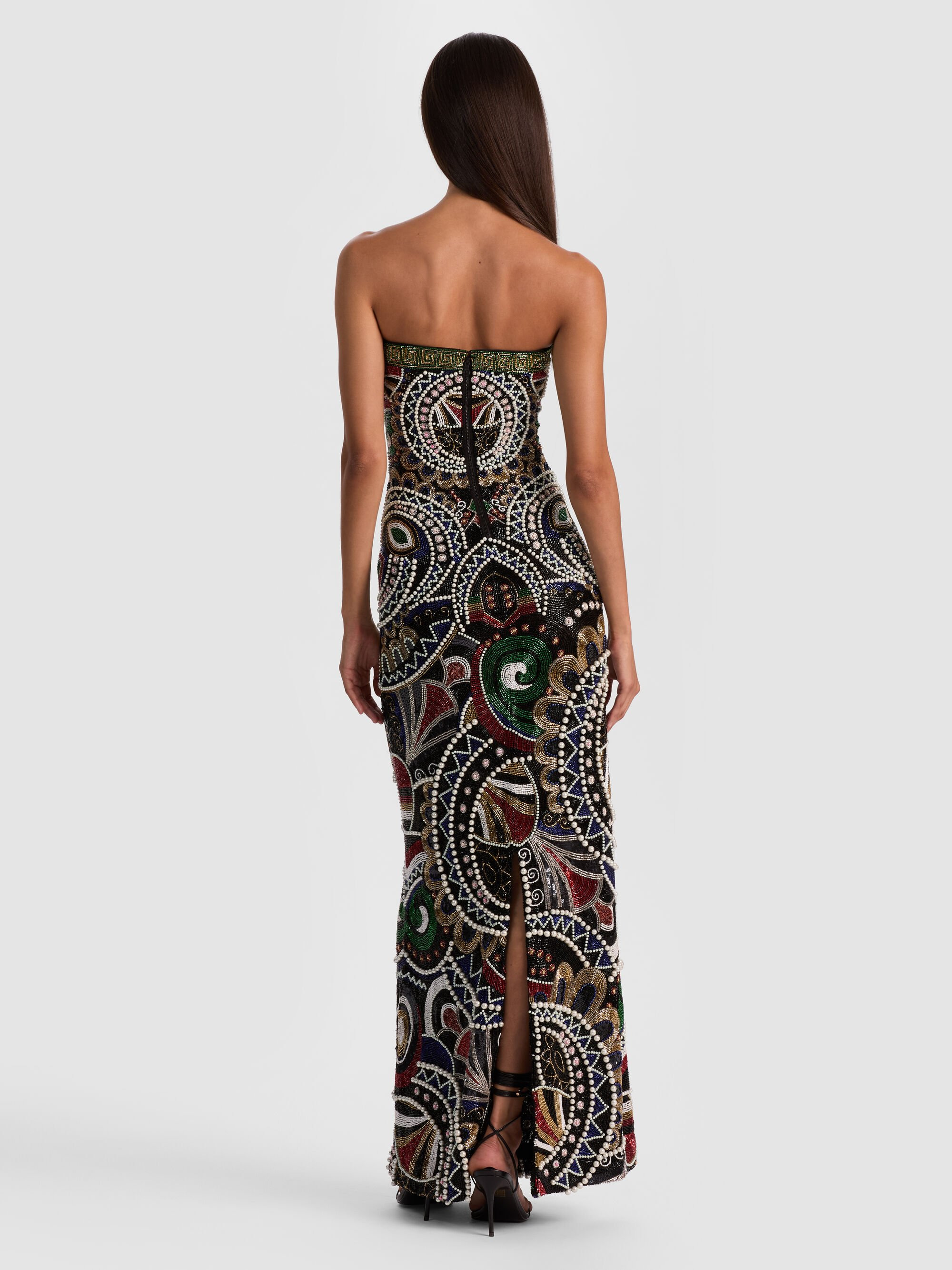 DELORA BEADED GOWN - 4