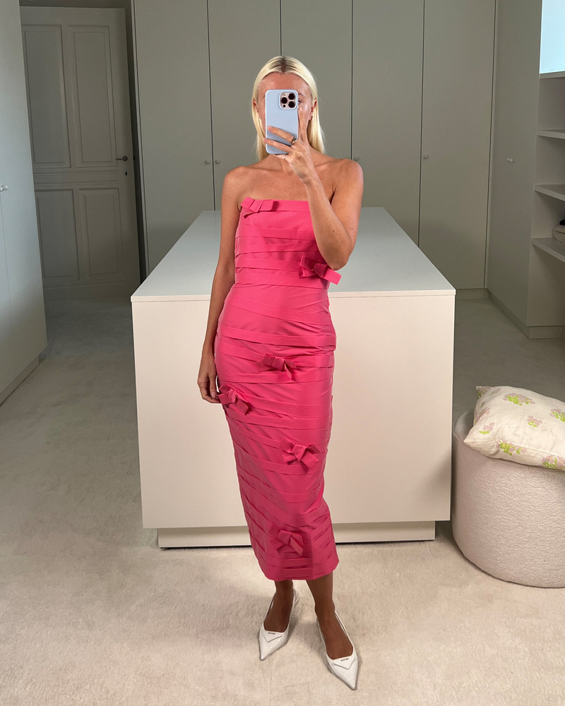 BERNADETTE Midi dress Taffi outlook