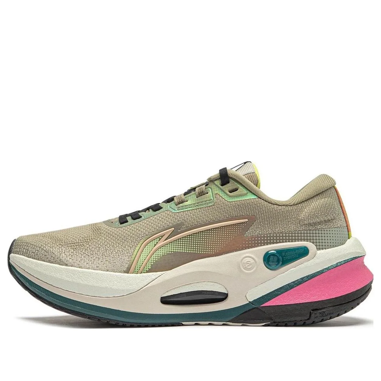 (WMNS) Li-Ning Furious Rider 7 V2 'Grey Green Beige' ARZT008-21 - 1