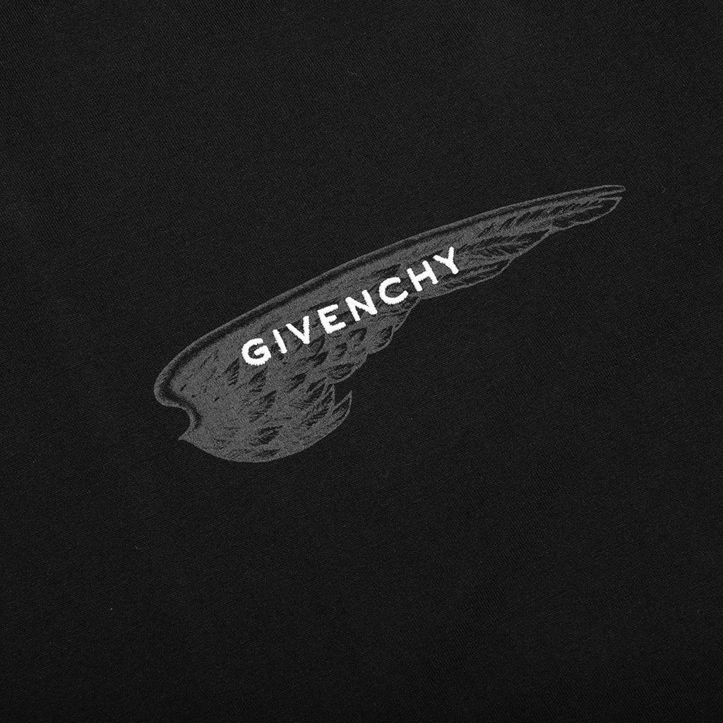 WINGS COTTON T-SHIRT - BLACK - 3