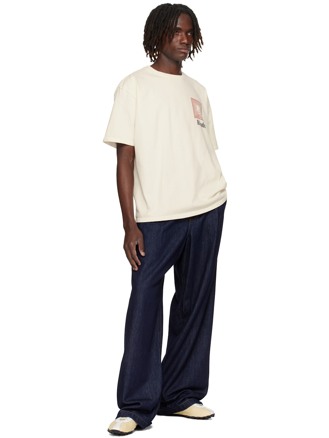 Off-White Chevron Logo Repeat T-shirt - 4