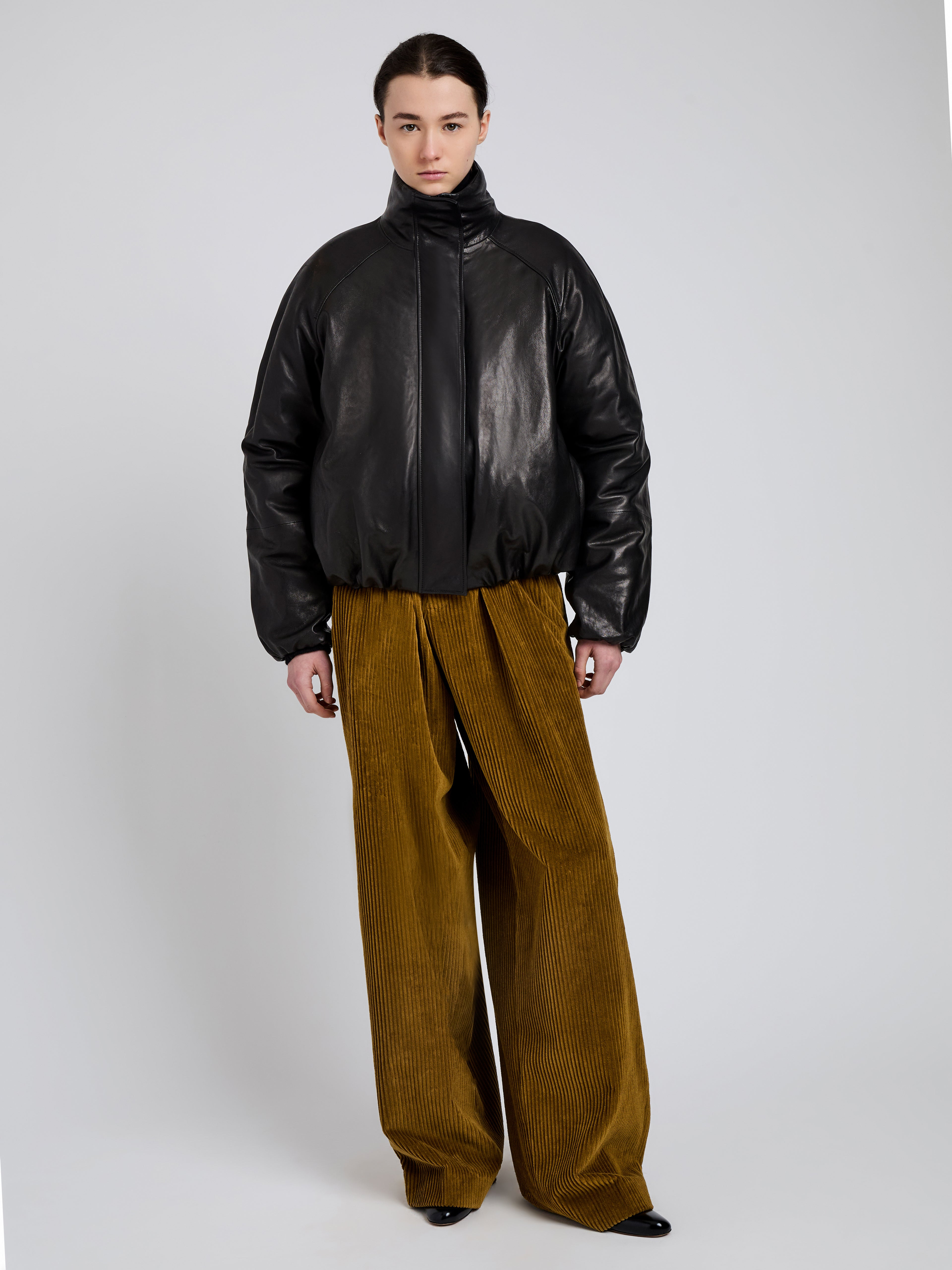 Laney Jacket in Semigloss Leather - 7