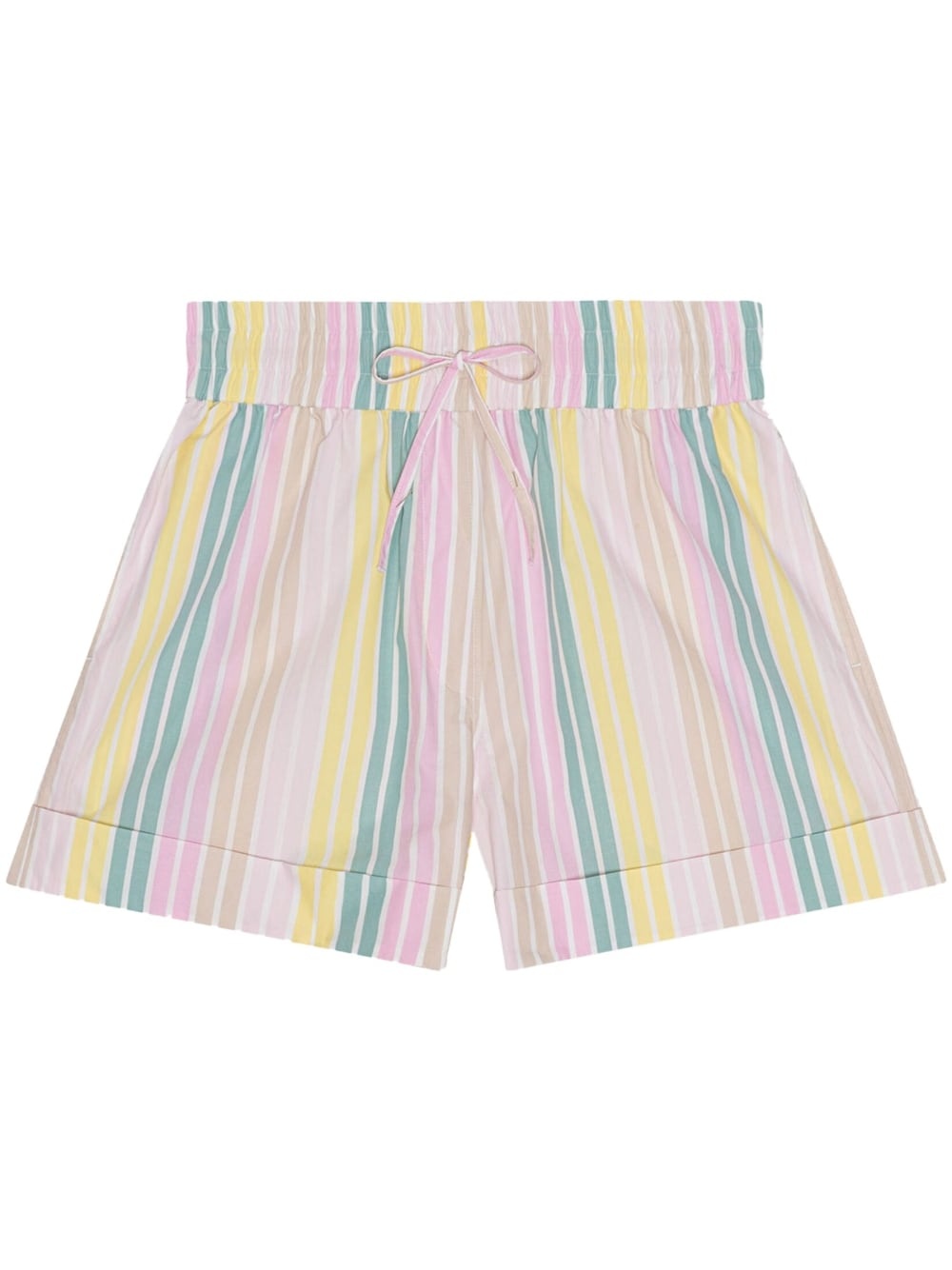 striped organic cotton shorts - 1