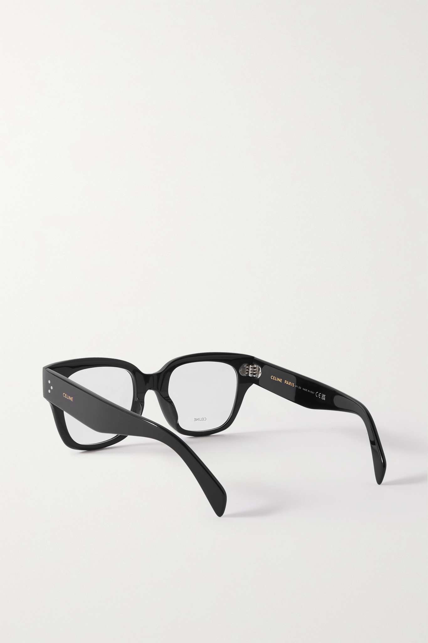 Oversized cat-eye acetate optical glasses - 3