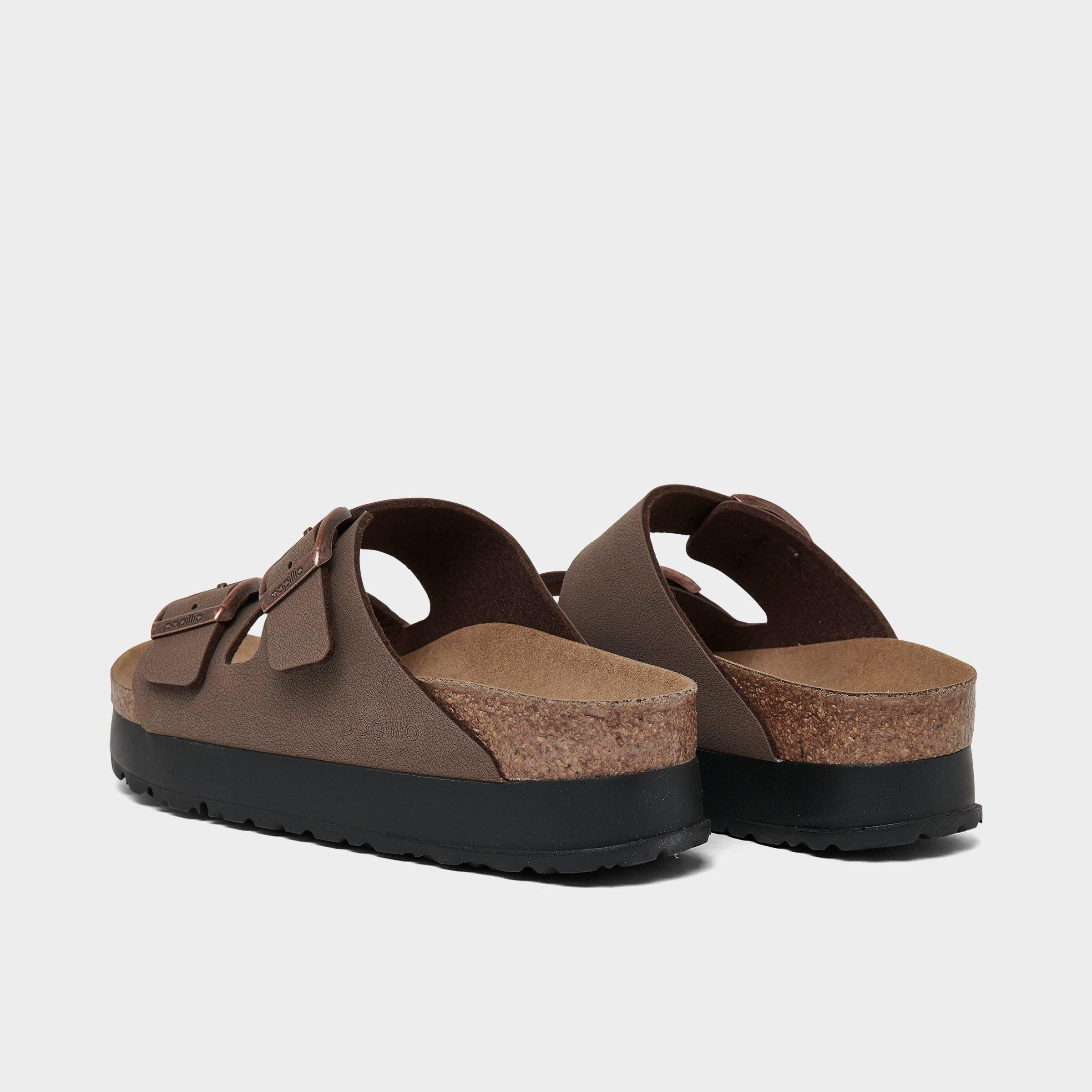 WOMEN’S BIRKENSTOCK ARIZONA FLEX BIRKO-FLOR PLATFORM SANDALS - 4