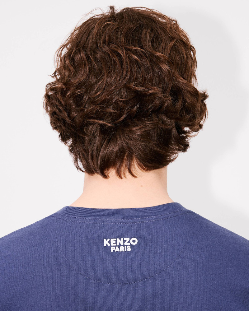 'KENZO Elephant Logo' embroidered slim T-shirt 7