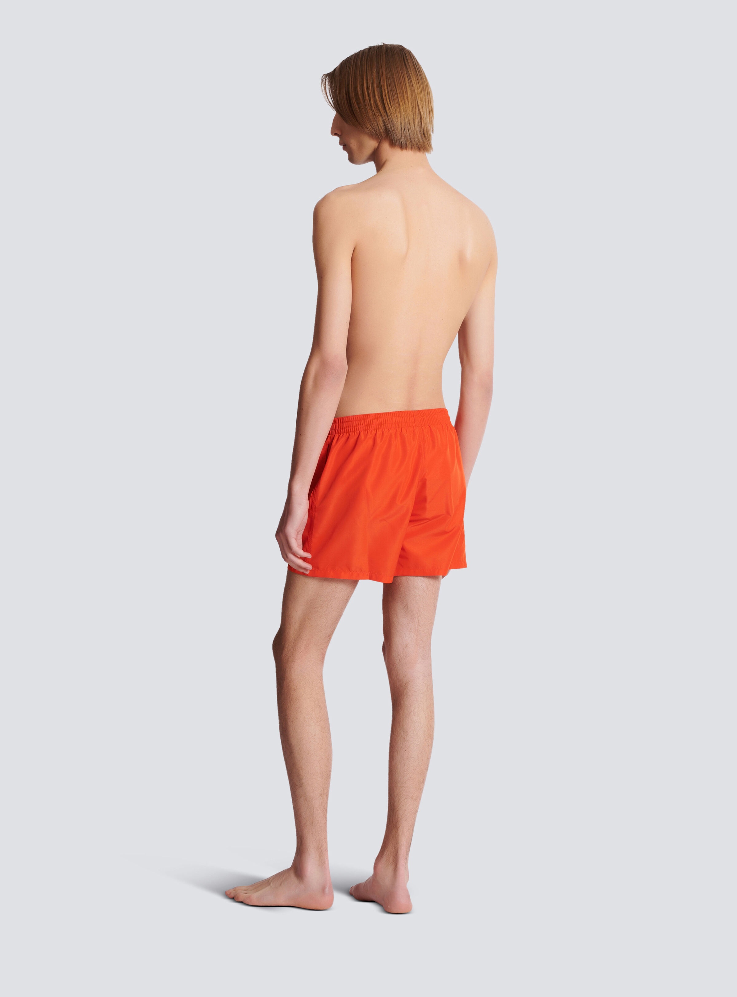 Balmain logo swim shorts - 4