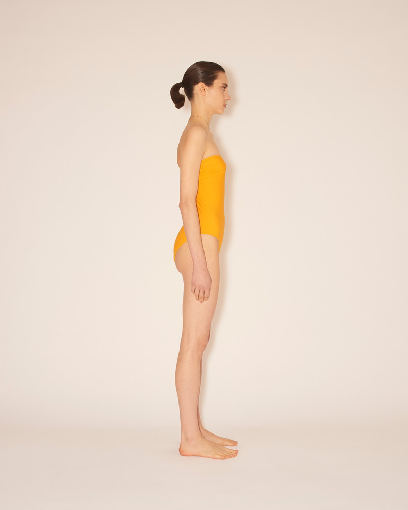 SYRA - Round frontwire suit - Orange 4